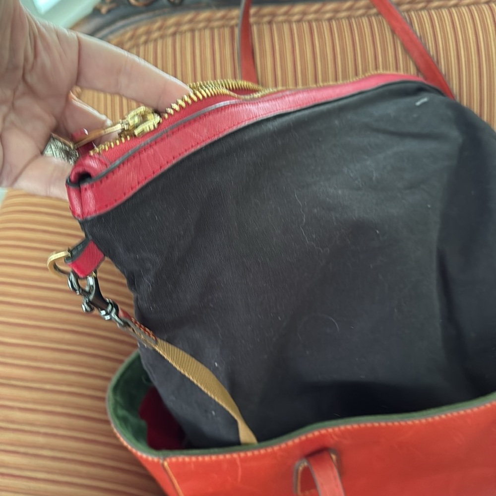 Vintage Dooney & Bourke Florentine Russell Tote - Picture 3 of 10